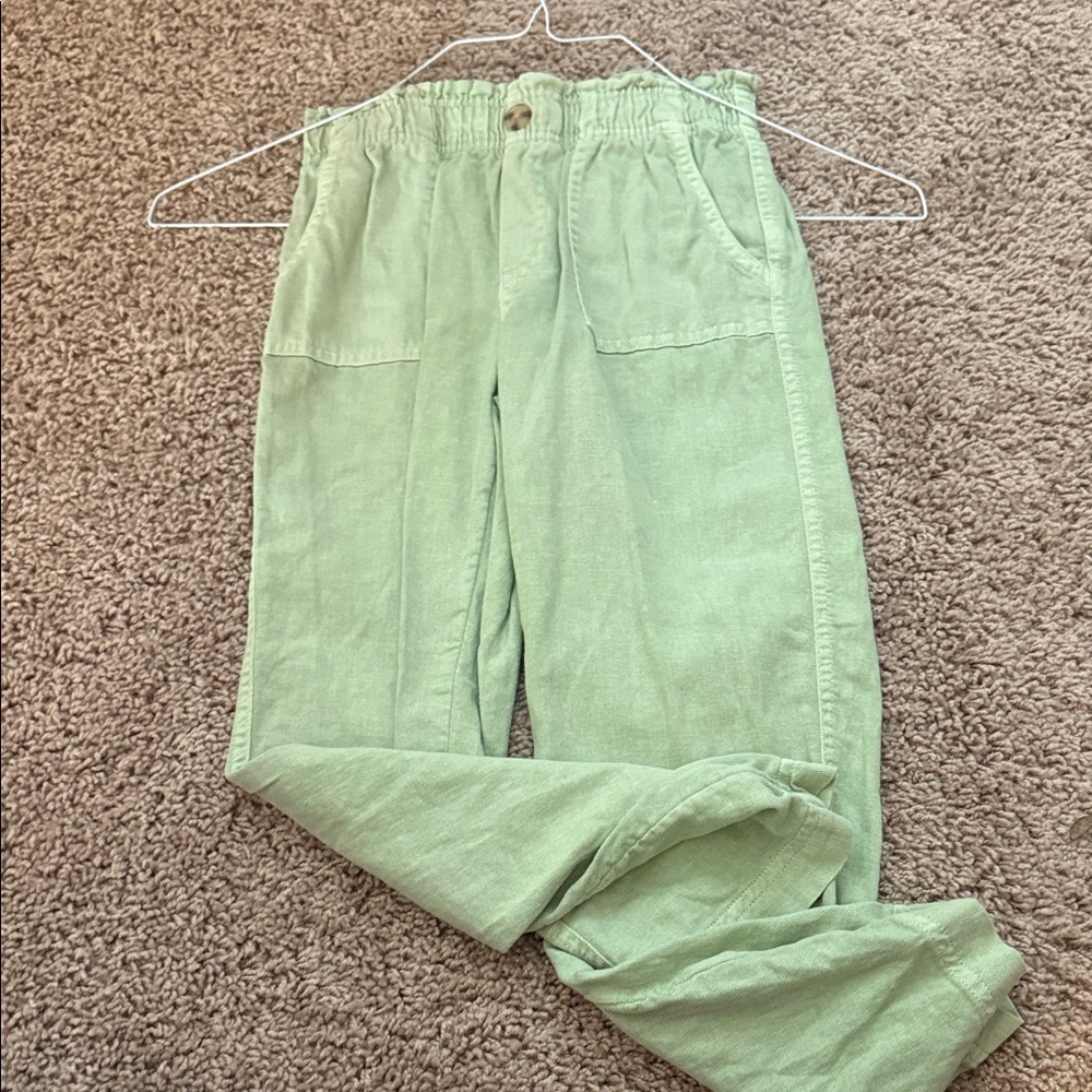 Cat & Jack Light Green Kids Casual Pants